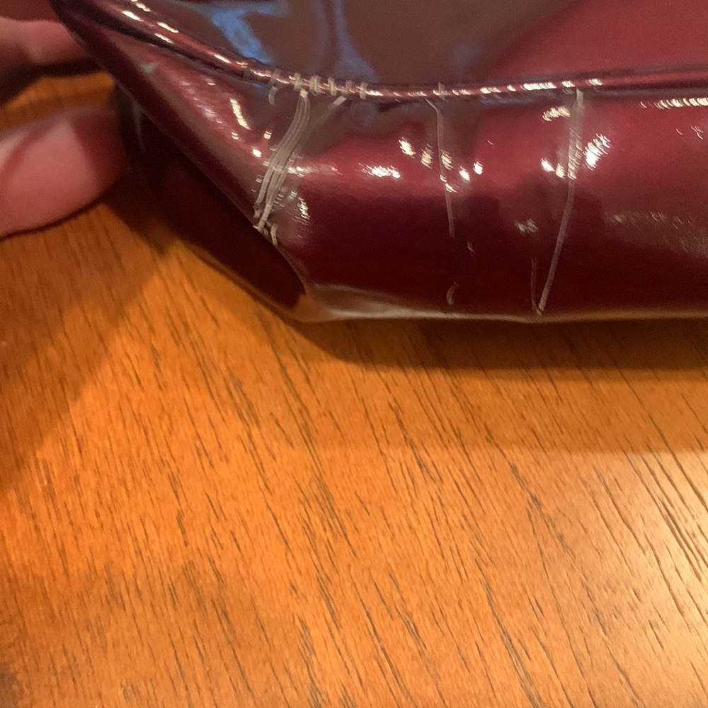 Authentic Gucci enamel patent leather Bamboo bag vintage - Picture 8 of 15